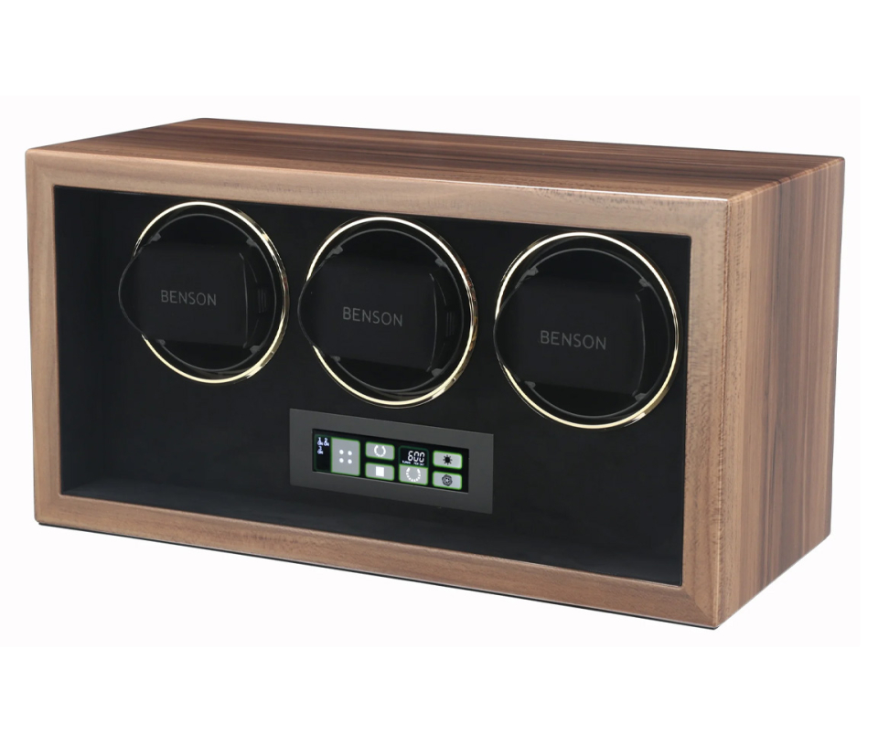 COFFRE REMONTOIRE POUR 3 MONTRES AUTOMATIQUES - BN COM3.20WAG - BENSON COFFRE REMONTOIRE POUR 3 MONTRES AUTOMATIQUES - BN COM3.20WAG - BENSON