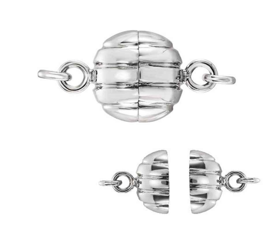 FERMOIR A COLLIER ARGENT 6MM - ST 28294 ARG6MM - PERLE D'IMPORTATION FERMOIR A COLLIER ARGENT 6MM - ST 28294 ARG6MM - PERLE D'IMPORTATION