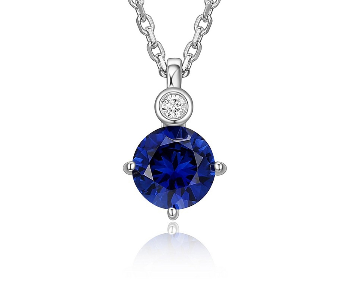 PENDENTIF AVEC PIERRE VARIEES VERITABLES ET D'UN DIAMANT - PJ R0LBUX0246 - ELLE