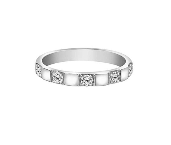 JONC AVEC DIAMANTS CANADIENS - CR ML1009W25 - DIAMANT CANADIEN
