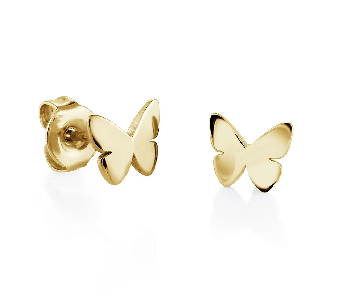 BOUCLES PAPILLONS FIXES - IG SEA515GO - MINI-VÉLORIA