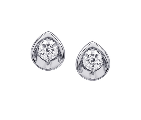 BOUCLES AVEC DIAMANTS CANADIENS - CR AM568W20 - DIAMANT CANADIEN