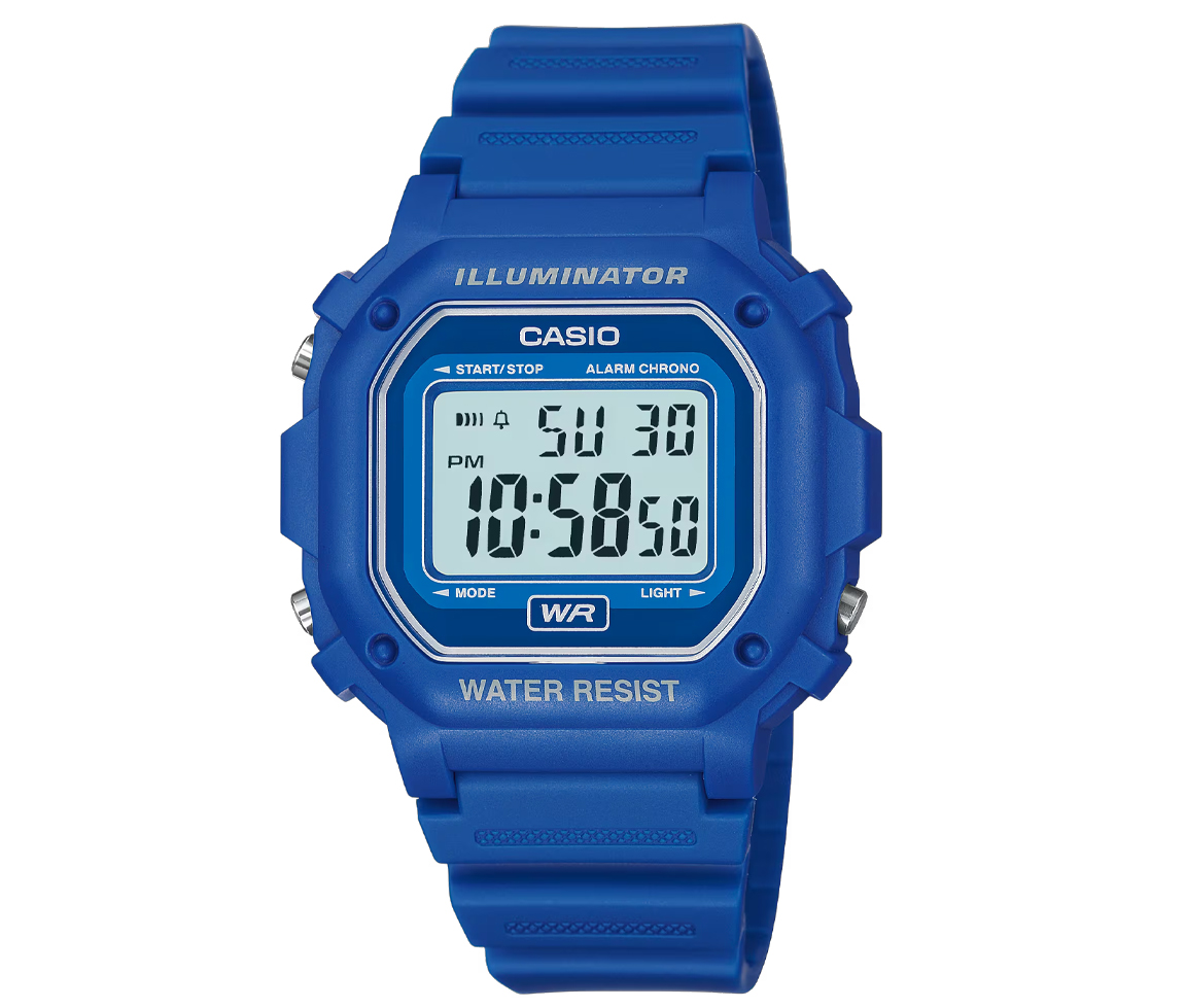 CASIO ILLUMINATOR 43.5MM - H F108WH-2A - CASIO