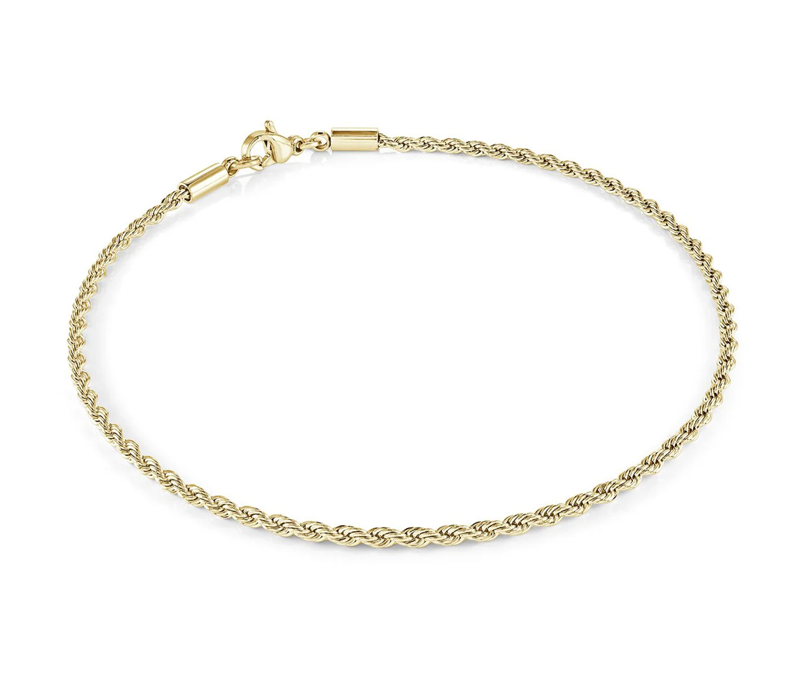 BRACELET MAILLE TORSADE - IG SWB247/6GO - MINI-VÉLORIA