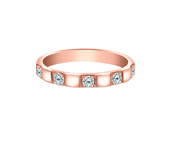 JONC AVEC DIAMANTS CANADIENS - CR ML1009R25 - DIAMANT CANADIEN