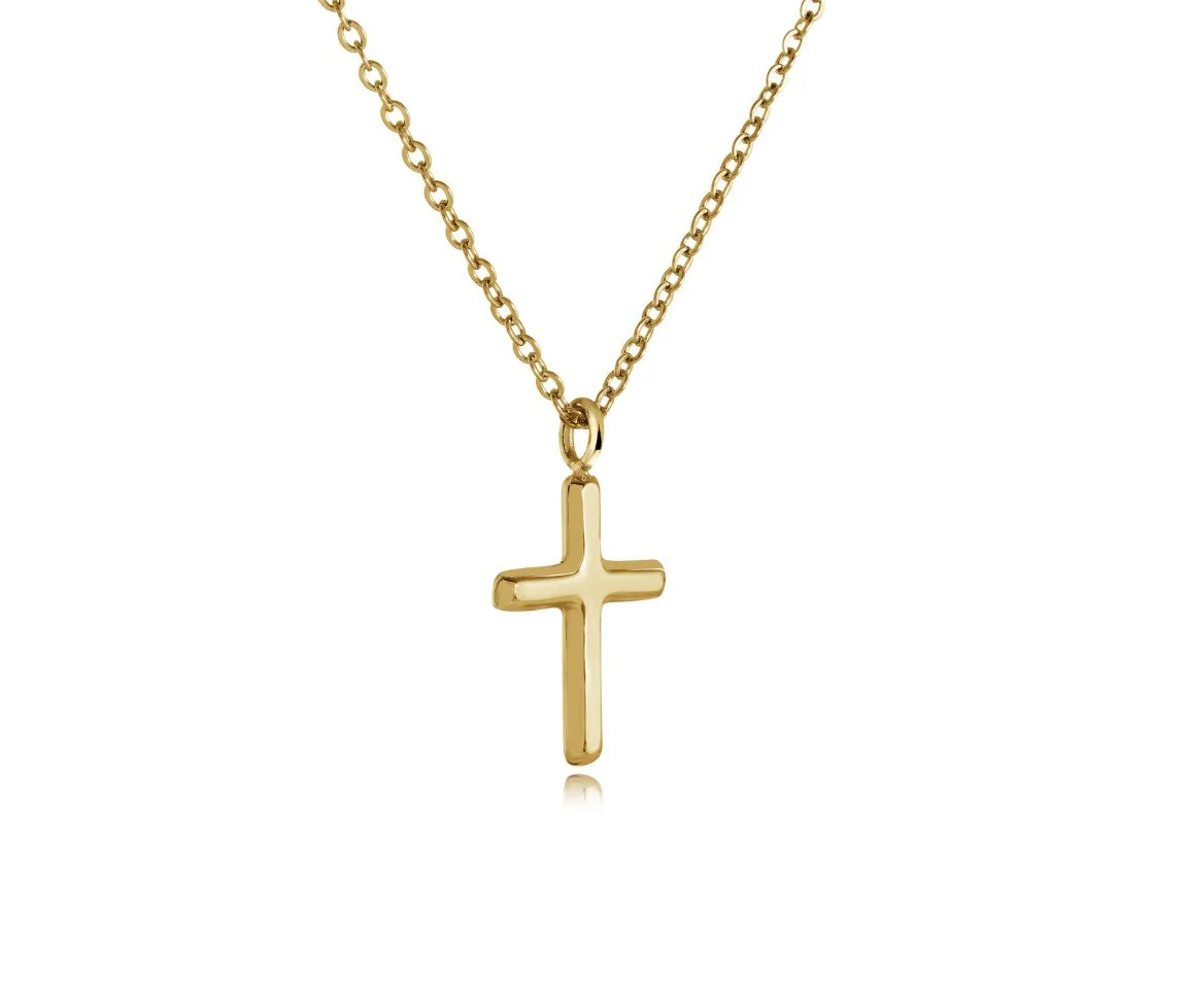 PENDENTIF CROIX ET SA CHAINE - IG SWP135GO - MINI-VÉLORIA