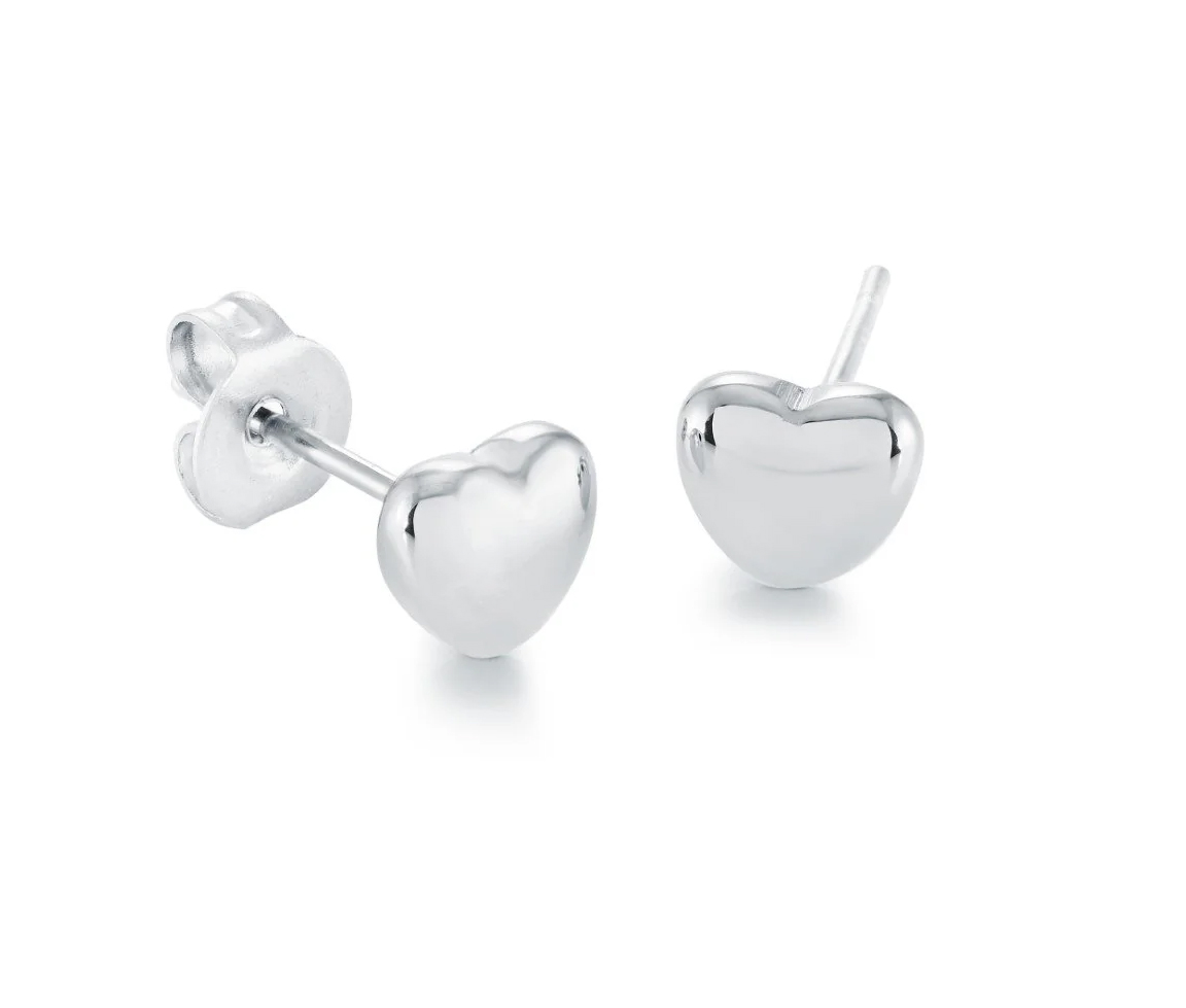 BOUCLES COEURS FIXES BOMBÉS - IG SEA514 - MINI-VÉLORIA