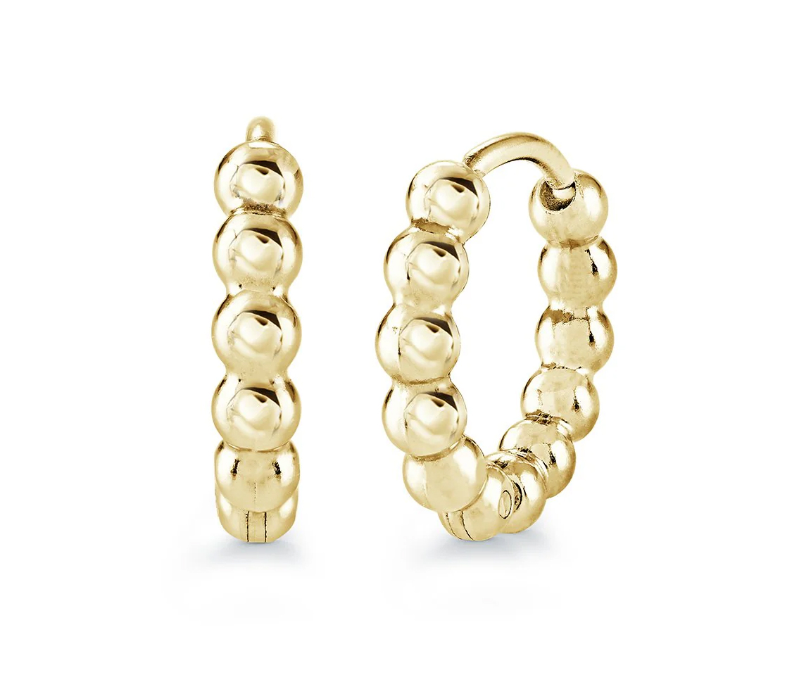 BOUCLES HUGGIES BOULES - IG SEA516GO - MINI-VÉLORIA