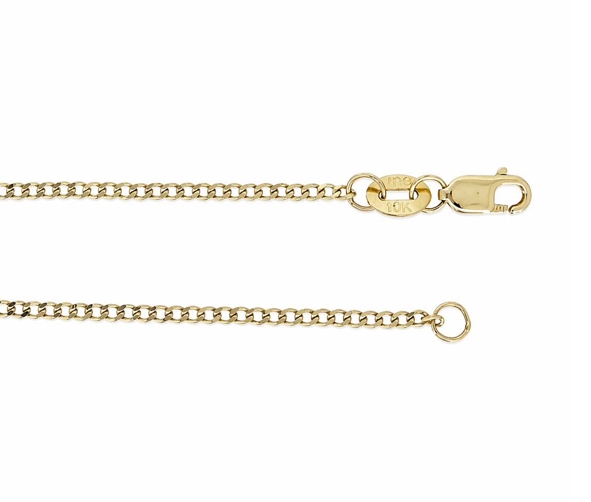 CHAINE GOURMETTE EN OR - MB CURB15Y18 - BIJOUX D'IMPORTATION