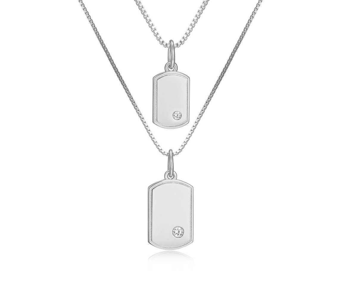 ENSEMBLE MÈRE/FILLE DOG TAG - PJ R9SET00446 - REIGN