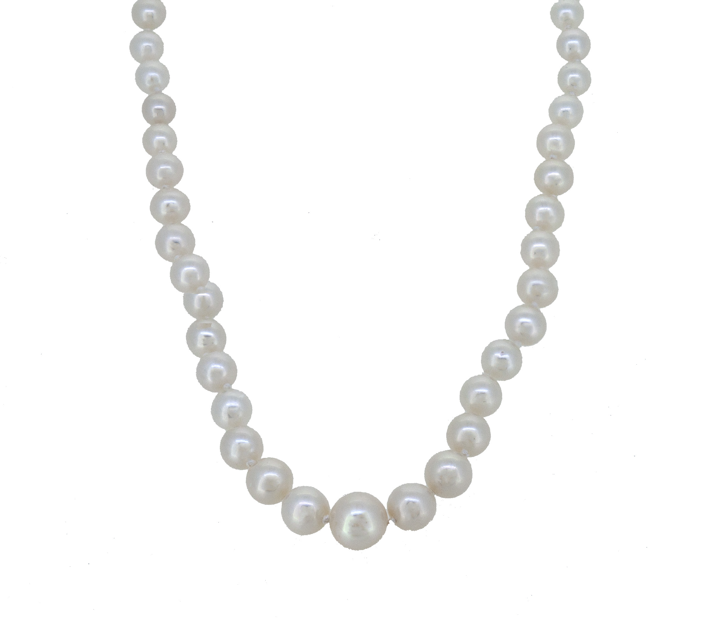 COLLIER 14K P.EAU DOUCE 3-7MM CAT AA 18 - CG FSG37 18 - PERLE D'IMPORTATION