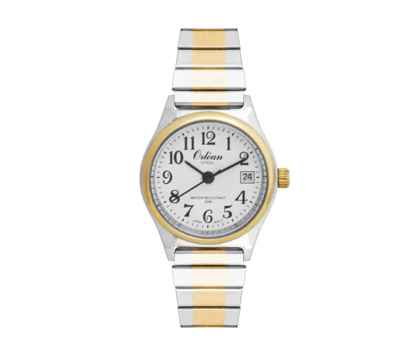 MONTRE ORLEAN EN ACIER/PVD OR 2 TONS - BA ME3535 - ORLEAN