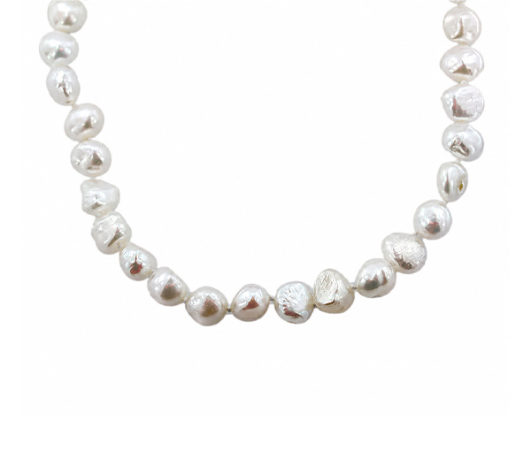 COLLIER AVEC PERLES D'EAU DOUCE - CG NF50051W18 - PERLE D'IMPORTATION