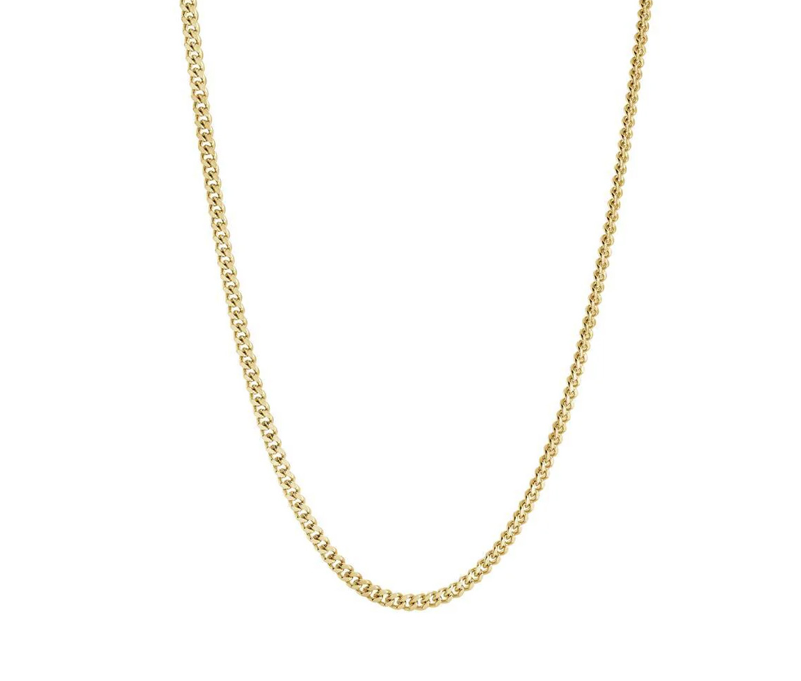 CHAINE EN ACIER/PVD OR À MAILLE GOURMETTE - IG SYN101/16 - ITALGEM