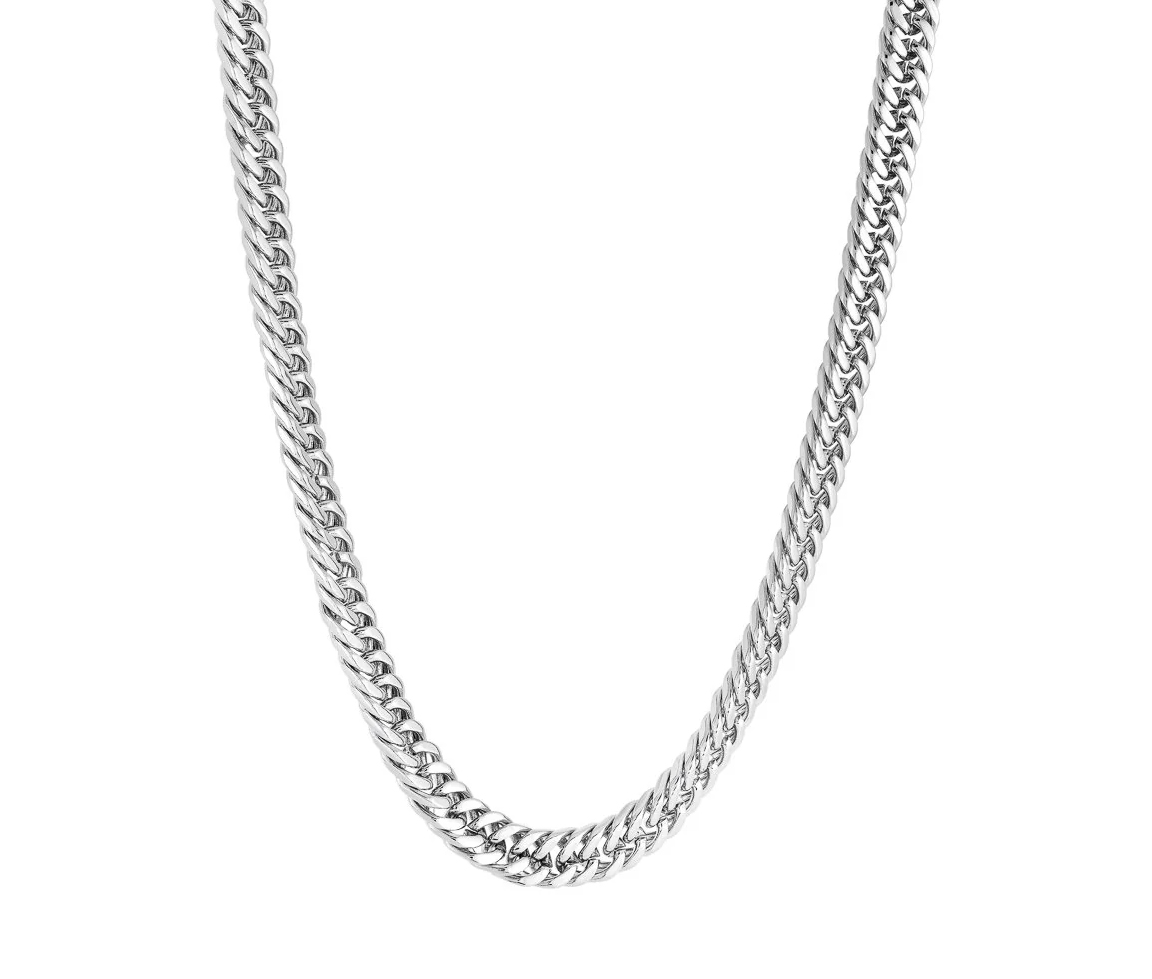 CHAINE EN ACIER À MAILLE GOURMETTE DOUBLE - IG SPN23/22 - ITALGEM