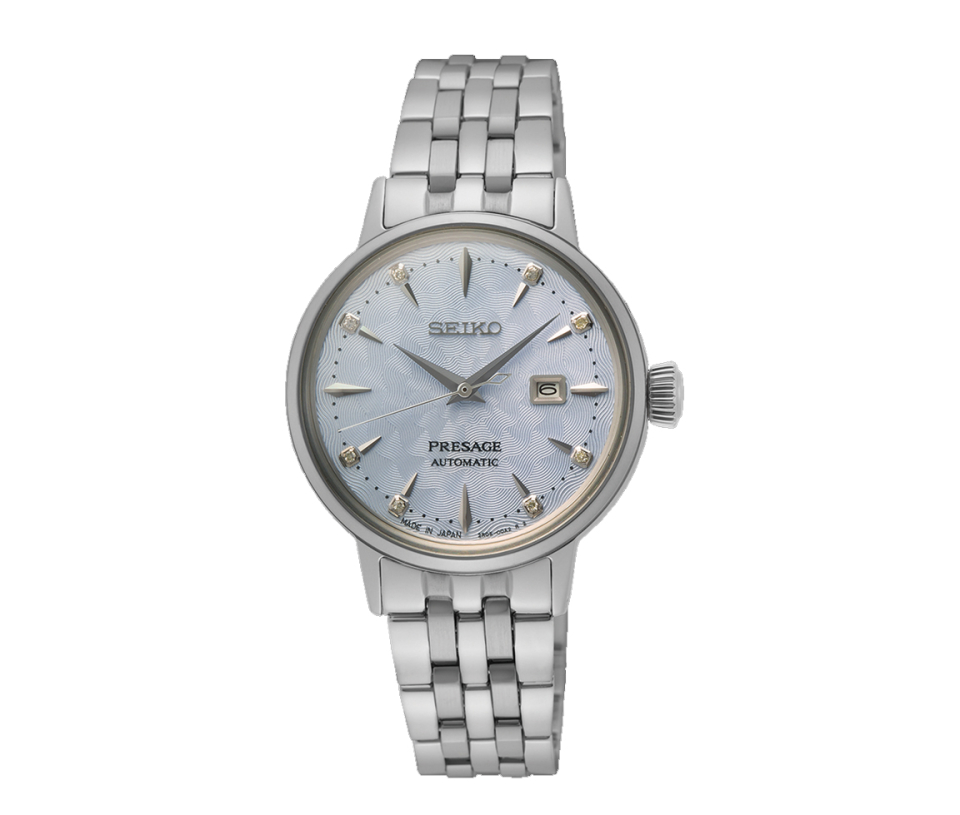 MONTRE POUR DAME SEIKO AUTOMATIQUE PRESAGE COCKTAIL TIME SERTIE DE DIAMANTS - OD SRE007 - SEIKO