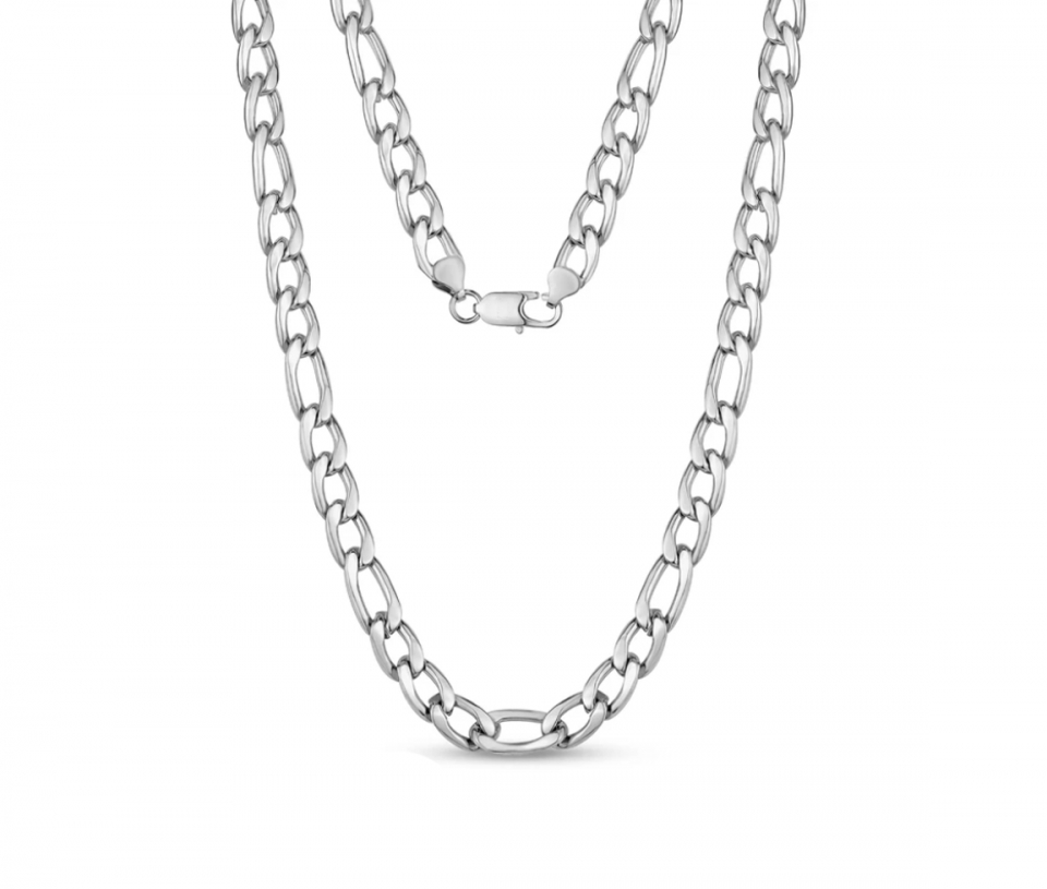 CHAINE ACIER FIGARO 9.5MM 24 - AZ SSN80W 24 - AREZZO