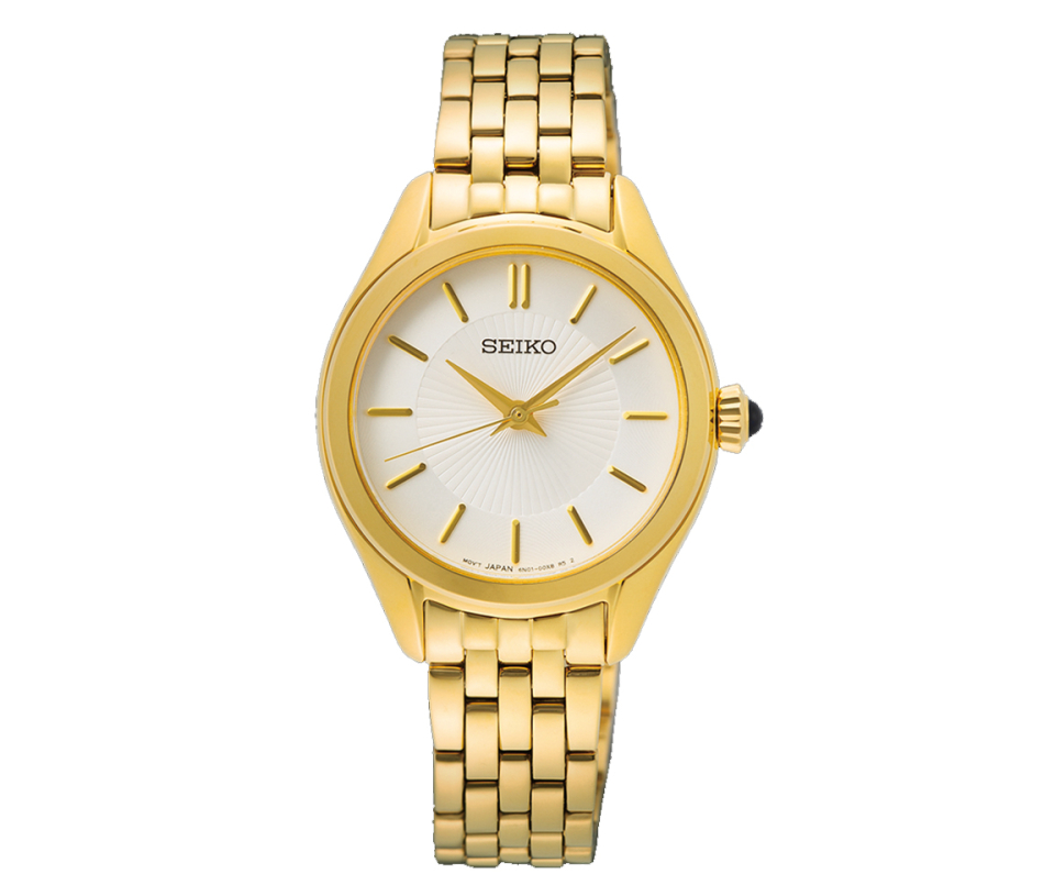 MONTRE POUR DAME SEIKO CLASSIQUE EN ACIER/PVD OR - OD SUR538 - SEIKO