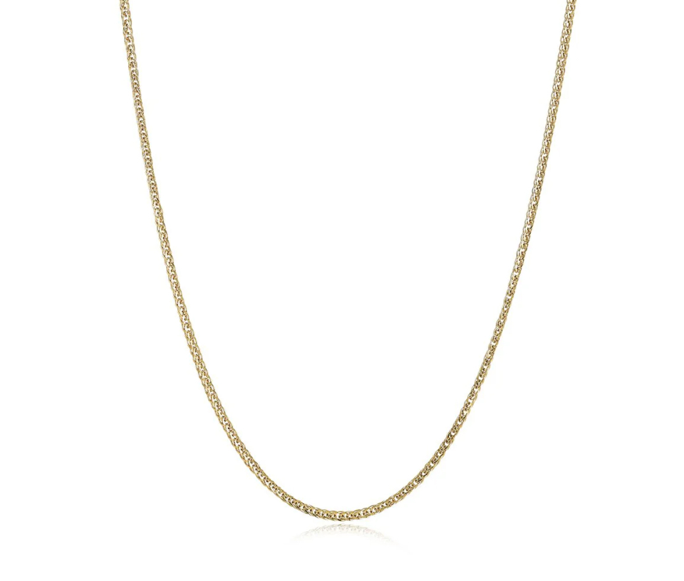 CHAINE EN ACIER/PVD OR À MAILLE QUEUE DE RENARD - IG SYN102/16 - ITALGEM