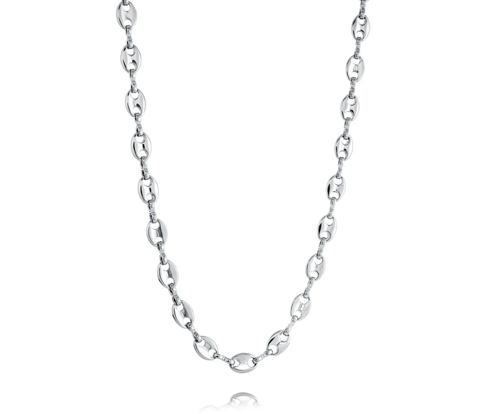 CHAINE EN ACIER À MAILLE GRAIN DE CAFÉ - IG SN70/24 - ITALGEM