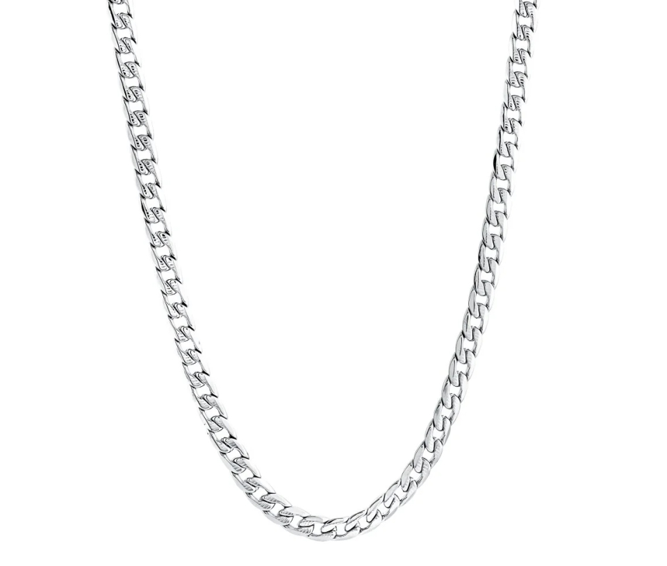 CHAINE EN ACIER À MAILLE GOURMETTE TAILLÉE DIAMANT - IG SN33/24 - ITALGEM