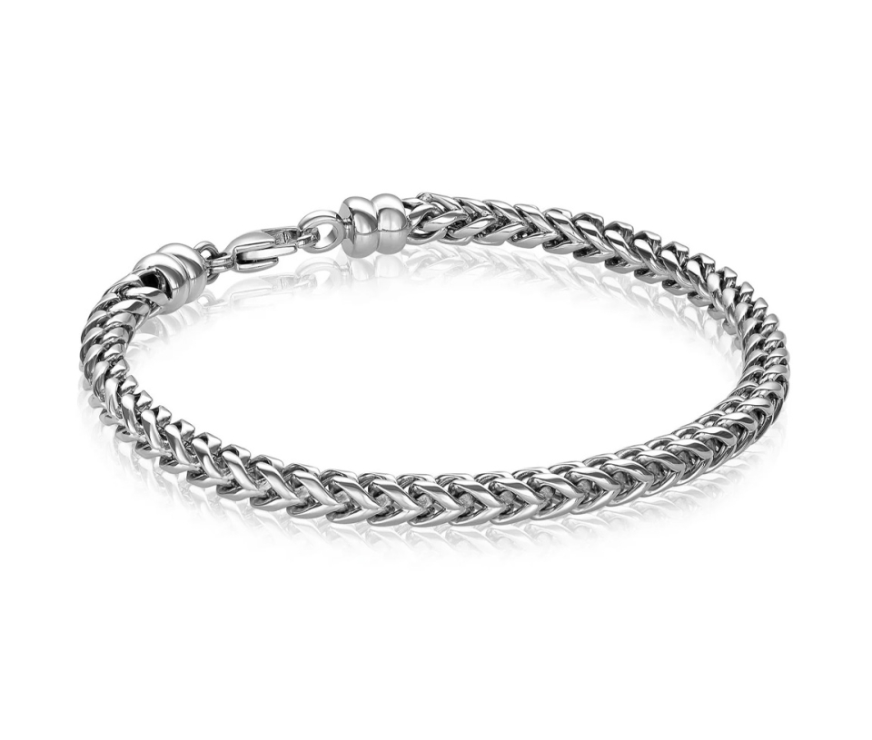 BRACELET EN ACIER À MAILLE FRANCO RONDE - IG SMB233 - ITALGEM