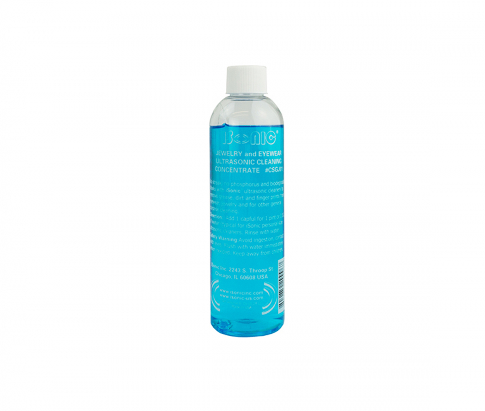 LIQUIDE NETTOYANT POUR ULTRASON 240ML - IS CSGJ01 - BIJOUX IMPORTATION