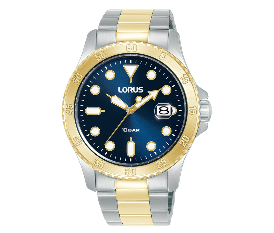 MONTRE LORUS POUR HOMME EN ACIER/PVD OR 2 TONS - OD RS970DX9 - LORUS