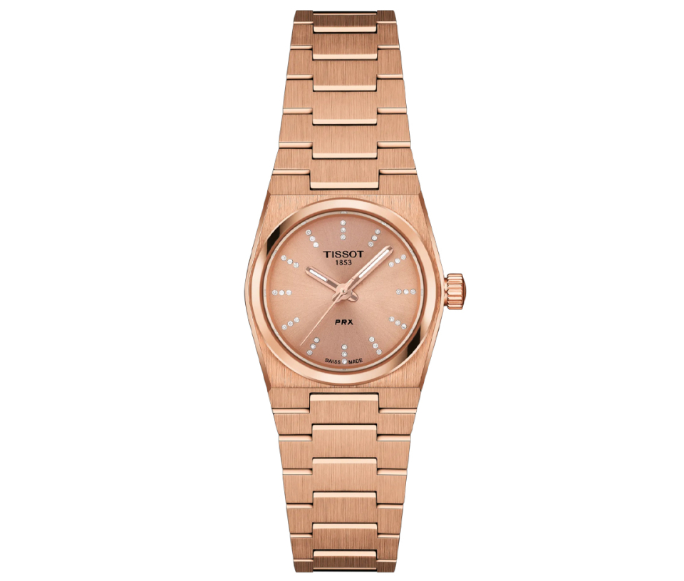 MONTRE TISSOT PRX 25MM SERTIE DE DIAMANTS - T1370103350600 - TISSOT