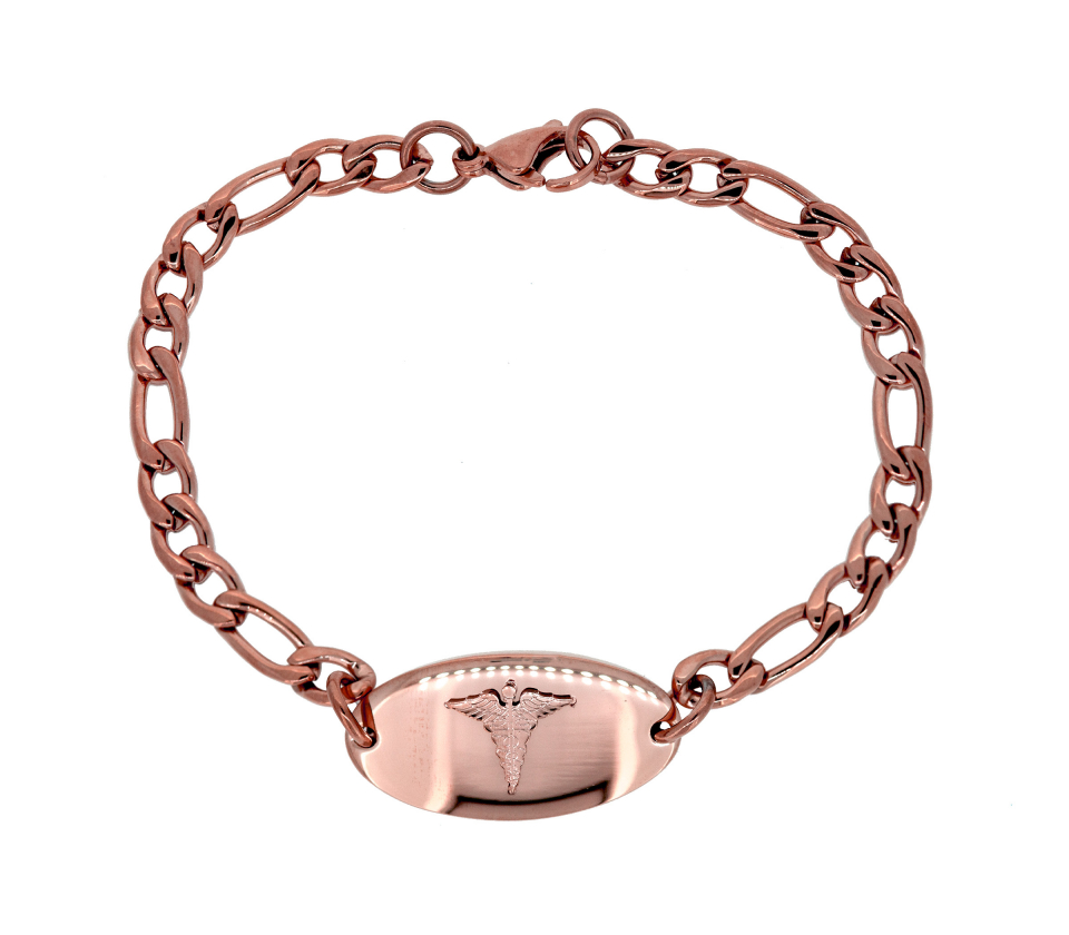 BRAC ACIER CUIR NOIR TRESSE 8.5'' - AZ SSB395R - AREZZO