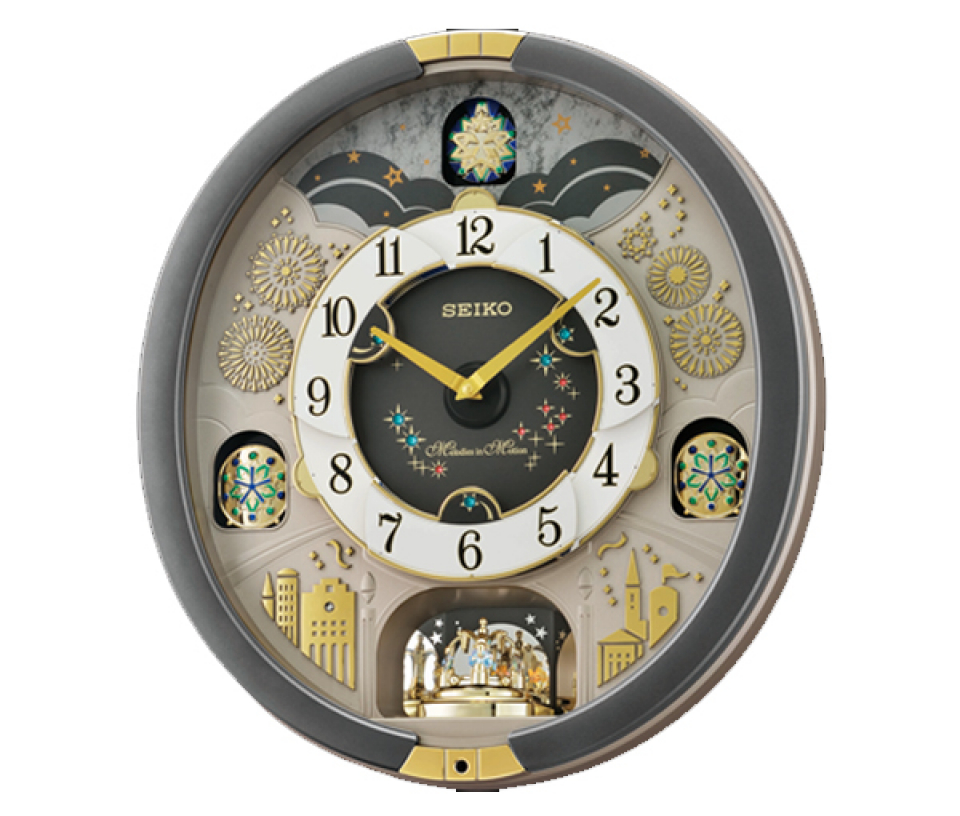 HORLOGE SEIKO MELODIES IN MOTION - OD QXM385N - SEIKO