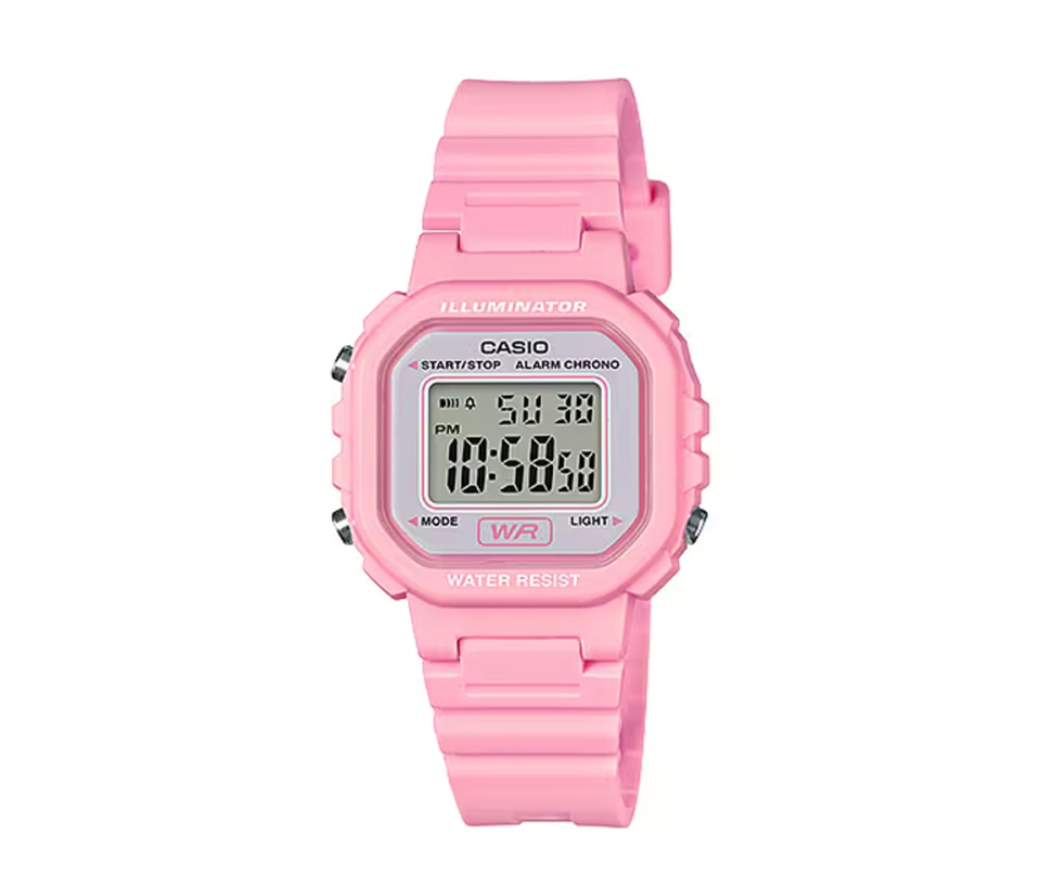 MONTRE CASIO NUMÉRIQUE EN RÉSINE ROSE - H LA20WH-4AI - CASIO