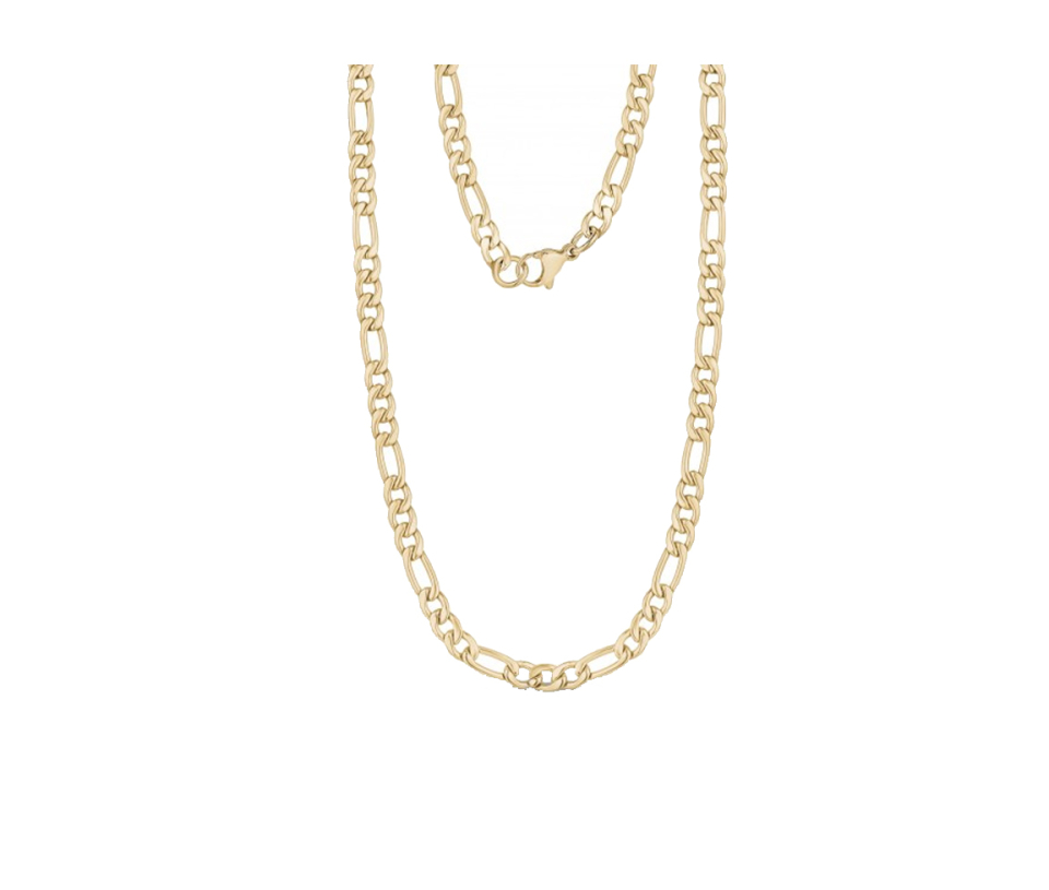 CHAINE EN ACIER À MAILLE FIGARO - AZ SSN113G - AREZZO