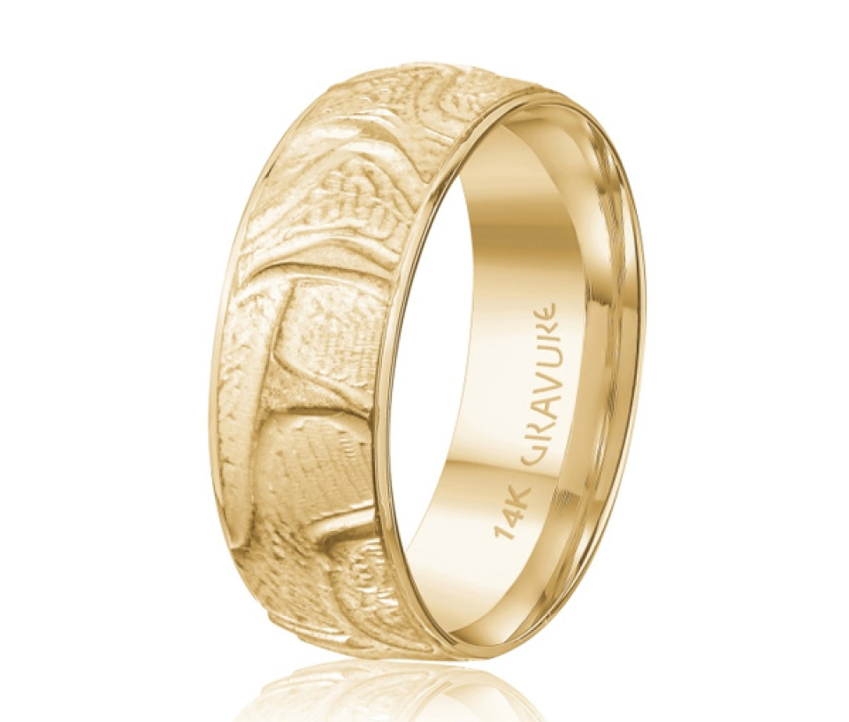 JONC EN OR OU EN PLATINE AVEC MOTIF SERPENT - ML GH1273Y14 - MALO 