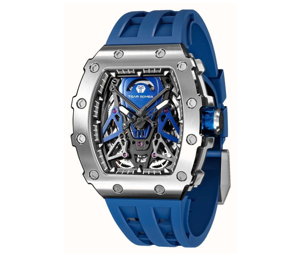 MONTRE TSAR BOMBA AUTOMATIQUE EN ACIER - IG TB8207A/03 - TSAR BOMBA