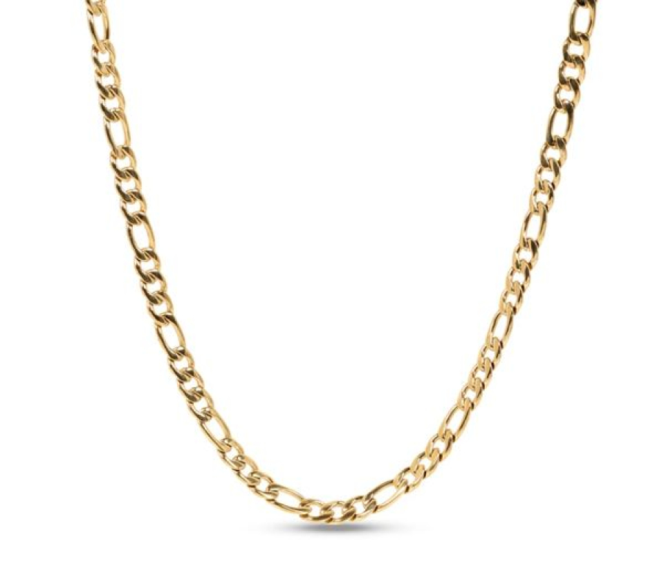 CHAINE ACIER/PVD OR FIGARO 6.35MM 20 - AZ SSN70G20 - AREZZO