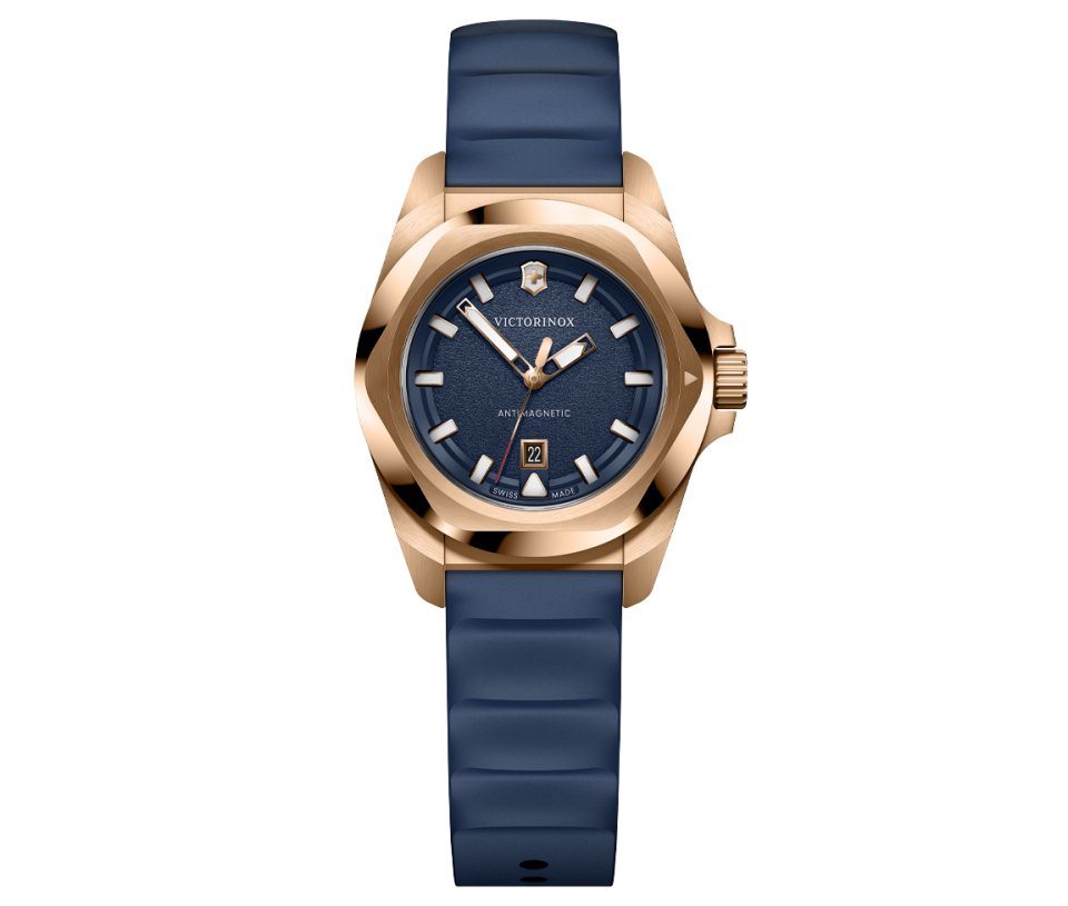 MONTRE VICTORINOX I.N.O.X. SMALL EN ACIER/PVD OR ROSE - VS 242035 - VICTORINOX